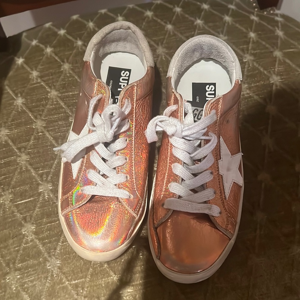 Amazing Authentic Golden Goose sneakers! Worn once . They are very rare
